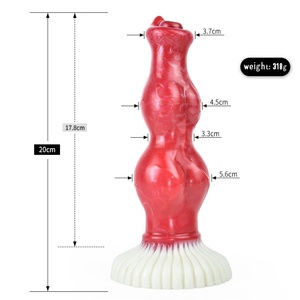 Juguetes Sexuales Vibradores, Dildo Monstruoso para Punto U y G, Dildos Anales Gruesos, Dildo de Fantasía con Nudo Grande, Juguetes Sexuales para Adultos para Mujeres y Hombres - Product Image 2