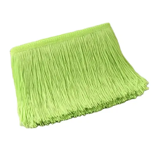 Wholesale 10 Yards per pack 15cm 6" Drop Fringing polyester Tassel Fringe for Curtain