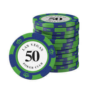 Ensemble de jetons de poker de style casino avec accessoires complets pour un jeu professionnel de Texas Hold'em, de Baccarat et de Blackjack - Product Image 6