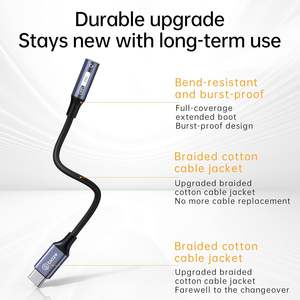 Cable Adaptador USB-C Macho a 3.5mm Hembra para Auriculares, Compatible con iPhone 17/16/15 <span class=keywords><strong>Pro</strong></span> Max, para S24/S23/S22 Ultra, iPad - Product Image 4