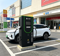 Chargeur EV portable 7 kW avec protection contre les courts-circuits, chargeurs EV portables, outil d'urgence en extérieur