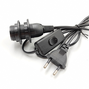 Đèn Hagood Modern 1.8 mét 303 Switch + Đầu đèn E27 hai vòng răng đầy đủ với phích cắm EU/US, phụ kiện đèn vặn ốc - Product Image 2