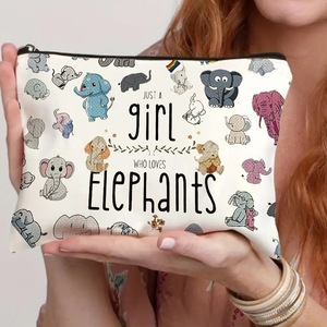 กระเป๋าแต่งหน้ามีซิปกระเป๋าเครื่องสำอางลายการ์ตูนน่ารักขนาดพกพาสำหรับกระเป๋าสตางค์ - Product Image 2