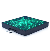 Dalles de sol LED en verre trempé, indice de protection IP67, à intensité variable, pour usage intérieur, 50x50x7cm