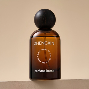 Flacon pulvérisateur en verre personnalisé de 50 ml et 100 ml avec bouchon en bois, portable, anti-lumière, mat, rechargeable, <span class=keywords><strong>pour</strong></span> <span class=keywords><strong>diffuseur</strong></span> - Product Image 5
