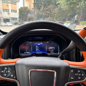 Xe kỹ thuật số đo đường cho Chevrolet Tahoe Silverado GMC Sierra sburban 2014 2019 Xe GPS Navigation đa phương tiện Máy nghe nhạc tốc độ mét - Product Image 2