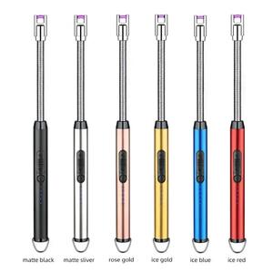 Briquet de cuisine électronique portable rechargeable par USB avec verrou de sécurité, écologique, pour bougies et cuisinières à gaz (sans gaz ni huile) - Product Image 4