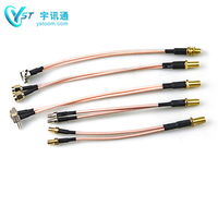 Câble RF solide à faible perte F femelle FME mâle, isolé FEP 50, pour dispositif MIMO, routeur, répéteur