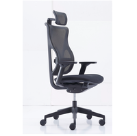 Bosen — chaise de bureau ergonomique à dossier haut, chaise de gaming, avec repose-tête, à hauteur réglable, pour échantillon gratuit