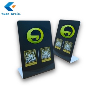 <span class=keywords><strong>Google</strong></span> xem xét đơn RFID NFC đứng Tabletop Menu hiển thị đứng tại chỗ bán buôn NFC Bảng hiển thị mã qr quét - Product Image 6