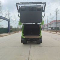 Camion Compacteur à Énergie Nouvelle Chinois 10cbm 12cbm 14cbm d'Occasion avec Chargeur Arrière, Transmission Manuelle, Émissions Euro6