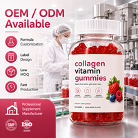 Gummies de collagène sain avec biotine, glutathion et peptides marins pour la beauté des cheveux, de la peau et des ongles