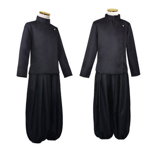 Costume de cosplay Xia Youjie, tenue d'étudiant noire, jeu de rôle d'anime, ensemble complet en mélange de coton - Product Image 2