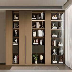 <span class=keywords><strong>Bibliothèque</strong></span> murale italienne moderne pour salon - Écologique et durable - <span class=keywords><strong>Bibliothèque</strong></span> personnalisée - Meubles de salon - Product Image 1