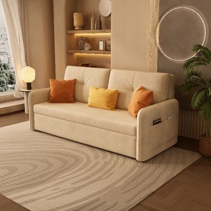 Tech Cloth <b>Foldable</b> <b>Sofa</b> <b>Bed</b> Dual Use Multifunctional Retractable <b>Sofa</b> For Small Apartment Living Room Study Rental - Product Image 4