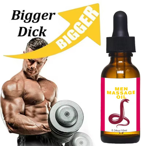 Aceite Esencial Orgánico Puro y Natural para Hombres, Estimulación Sexual Masculina, Aumento del Pene, Retraso de la Eyaculación, Impermeable - Product Image 3