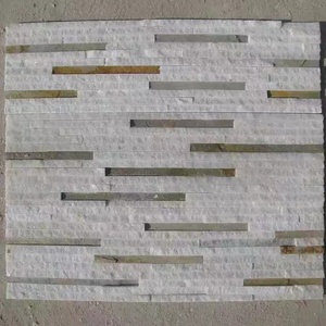 Panneau décoratif en <span class=keywords><strong>ardoise</strong></span> de couleur mélangée, pierre naturelle de culture murale - Product Image 3