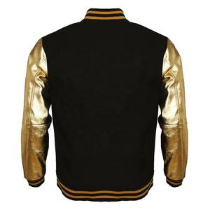Veste Varsity Letterman personnalisée pour hommes Patch de nom personnalisé Style de bloc de couleur en option avec fermeture à bouton-pression classique - Product Image 2