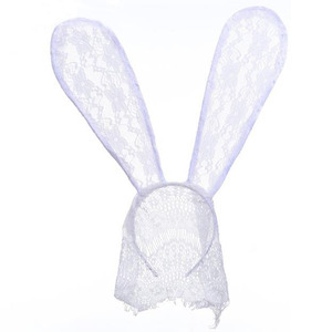 Maschera rossa bianca nera con pizzo grandi orecchie da coniglietto per feste <span class=keywords><strong>accessori</strong></span> per <span class=keywords><strong>capelli</strong></span> di <span class=keywords><strong>Halloween</strong></span> - Product Image 6