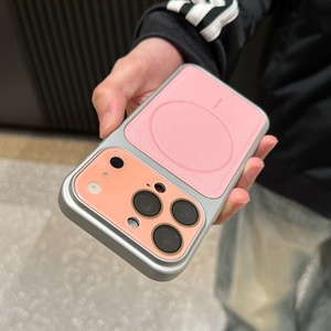 Funda Protectora Rígida Magnética Ultrafina de Cuero PU para iPhone 17 13 14 15 16 Pro Max con Carga Inalámbrica, ¡Venta Caliente! - Product Image 6