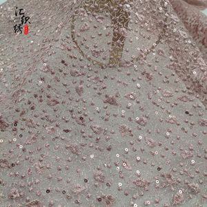 Encaje de Alta Calidad al por Mayor con Lentejuelas, Tela de Malla Multicolor para Vestidos Formales, Vestidos de Novia, Ropa, <span class=keywords><strong>Tul</strong></span> Bordado - Product Image 4