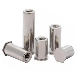 M2 M2.5 M3 M4 M5 M6 M8 Acier inoxydable 304 <span class=keywords><strong>BSOS</strong></span> Trou borgne fileté Entretoises auto-serrantes - Product Image 2