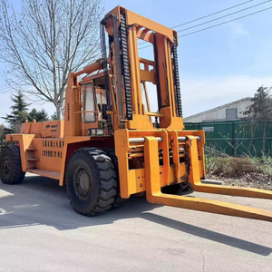 Chariot élévateur lourd Komatsu FD400 d'origine japonaise, 40 tonnes, chariot de levage de conteneurs et de marchandises Komatsu FD400 au port de Shanghai - Product Image 1