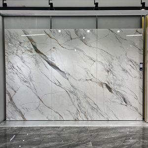 Mur d'arrière-plan TV en dalles de <span class=keywords><strong>roche</strong></span> brillantes, pour salon et zone TV, et carreaux Victoria White Summer Fairy - Product Image 4
