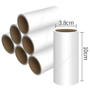 Panno per la pulizia dei capelli a rullo Extra appiccicoso bianco fatto da animali domestici macchina per carta manuale di filetto adesivo - Product Image 4