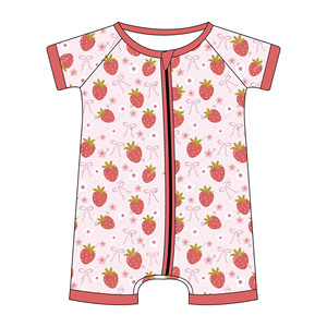 Pakaian Bayi Grosir Butik Pakaian Anak-Anak Pola Halloween Lucu untuk Bayi Baru Lahir Piyama Bambu Anak Perempuan Pakaian Grosir untuk Anak-Anak - Product Image 6