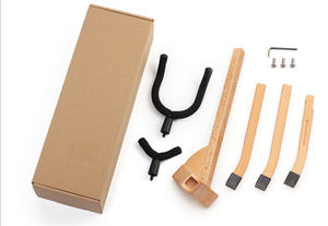 Trépied de sax portable en bois support de support de <span class=keywords><strong>saxophone</strong></span> pour accessoires d'instruments de ténor <span class=keywords><strong>alto</strong></span> - Product Image 6