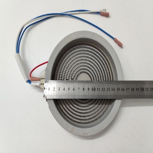 Placa de Inducción Integrada, Cocina Eléctrica de Cerámica con 2 Hornillas - Product Image 6