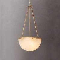 Luminaires suspendus en albâtre de couleur personnalisée de haute qualité avec garantie de 3 ans pour l'éclairage LED décoratif moderne des hôtels