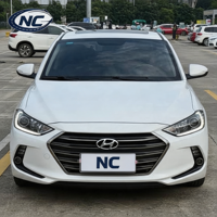 Voiture d'occasion pas chère Hyundai Elantra Leading 2016 1.6L, berline compacte économique en carburant, habitacle spacieux, idéale pour une utilisation familiale