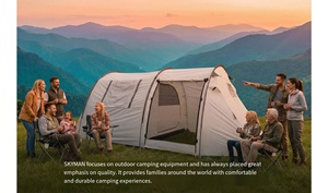 10,000 Personas Han <span class=keywords><strong>Elegido</strong></span> Esta Tienda de Campaña para Exteriores de Cuatro Estaciones con Revestimiento Grueso, Dos Dormitorios, Sala de Estar, Impermeable 2000-3000mm - Product Image 4