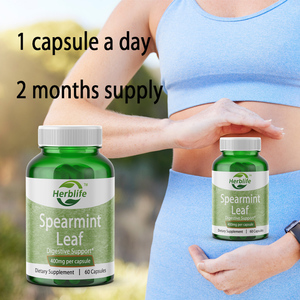 OEM/ODM diskon besar-besaran daun Spearmint-Suplemen Herbal spektrum penuh mendukung kesehatan pencernaan- (60 Kapsul, masing-masing 400mg) - Product Image 4