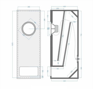 LS-05 Lii Song Fast-8 8-дюймовый Полнодиапазонный динамик Hi-Fi, Полнодиапазонный динамик, 6,33 Ом (dc)/Rs 64,66 Ohms1 пара - Product Image 6