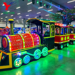 Il parco di divertimenti popolare dei bambini guida il <span class=keywords><strong>treno</strong></span> elettrico Trackless dei Mini bambini turistici attraenti classici da vendere - Product Image 1