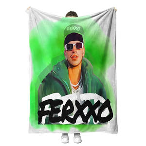 Ustom-Manta de viaje de lana con sublimación, Manana bonitor, venta al por mayor - Product Image 1