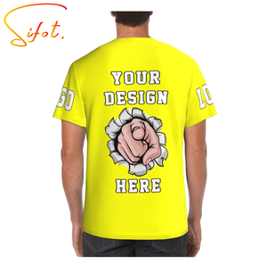 Sifot Wholesale Slim Fit <b>Iron</b> <b>on</b> <b>T</b>-<b>shirt</b> Designs Packaging Bags Custom Logo With Back Print - Product Image 1