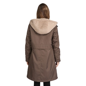 Astrid-manteau long en fausse fourrure pour <span class=keywords><strong>femme</strong></span>, <span class=keywords><strong>parka</strong></span> de neige <span class=keywords><strong>avec</strong></span> vraie laine, grande taille - Product Image 6