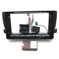 Kit autoradio pour BMW E39 E49 E90 Mini avec aide au stationnement, navigation GPS, autoradio Android