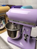 Robot culinaire à tête inclinable avec accessoires, 3 vitesses, crochet pétrisseur