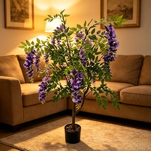 Árbol Artificial Grande de Flor de Frijol, Árbol de Wisteria - Product Image 5