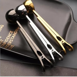Hot Selling 15ml Food Grade 2 In1 <strong>Tablespoon</strong> Stainless Steel Tea Coffee Bean Scoop <strong>Measuring</strong> <strong>Spoon</strong> With Bag Sealing Clip - Product Image 1