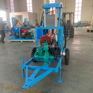 시추공 펌프 부품 용 공장 가격 디젤 엔진 물 우물 드릴 장비 22HP 28HP 32HP 코어 드릴링 머신 최대 150m - Product Image 1