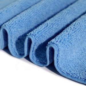 エコファクトリー卸売 多色マイクロファイバー環境に優しい無地車用クリーニングタオル 吸水性乾燥拭きタオル カスタムロゴ - Product Image 3