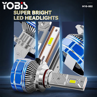 Ampoule LED pour voiture YOBIS New M10 170W 24V en aluminium Canbus Faros 14000Lm Ampoule avant 9012 Auto H4 Phares LED Luces LED H1