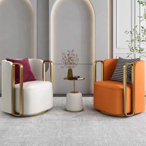 Muebles Modernos para el Hogar, Sillón de Salón, Sillón Giratorio de Cuero de Lujo de una Plaza, Muebles, Sillón de Descanso - Product Image 5