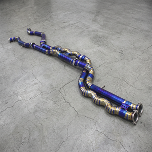 Tubo de Escape Medio de Igual Longitud BOSKA para BMW M3/M4 F80/F82 3.0T 2014-2019, Titanio Ligero Boska, 63 mm/2.5 pulgadas - Product Image 1